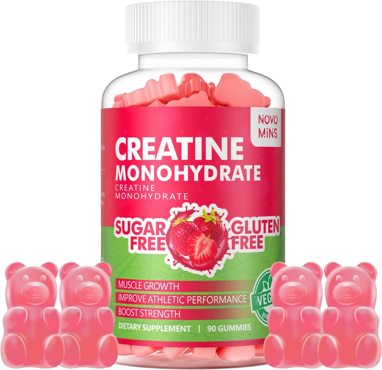 Novomins Creatine Monohydrate Gummies 5000mg Review