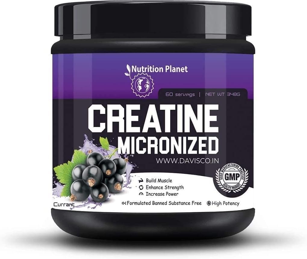 RUP Nutrition Planet Micronized Creatine Monohydrate Black Currant 348g