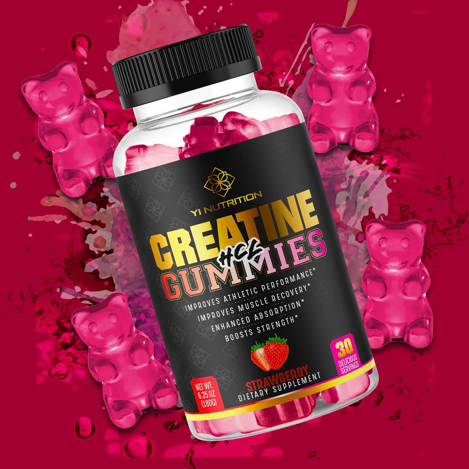 Yi Nutrition Creatine HCL Gummy Review